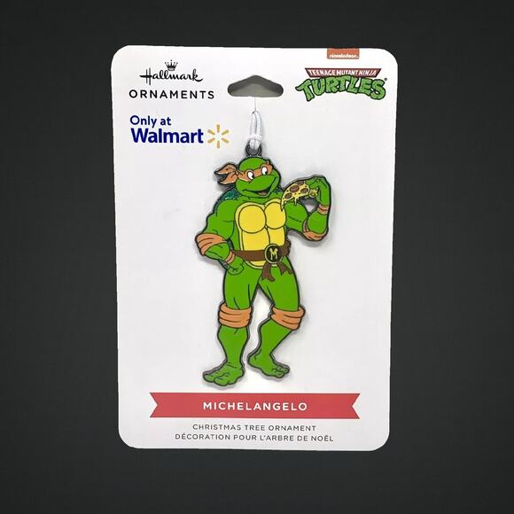 Teenage Mutant Ninja Turtles Michelangelo Hallmark Exclusive Christmas Ornament - Picture 1 of 4